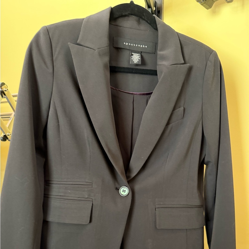 Apostrophe Black Blazer